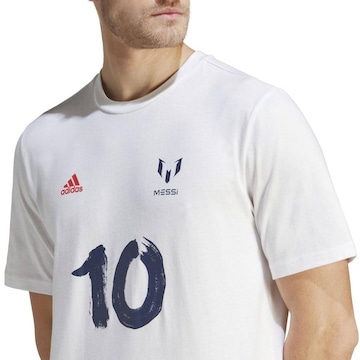 Camiseta adidas Grafica Messi Cny - Masculina