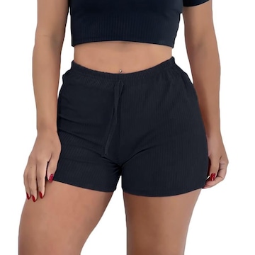 Shorts PMC Canelado - Feminino