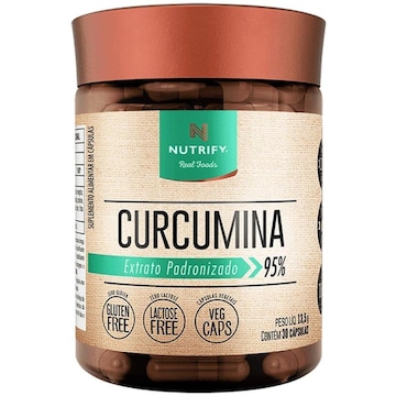 Curcumina Vegano Nutrify - 30 Capsulas