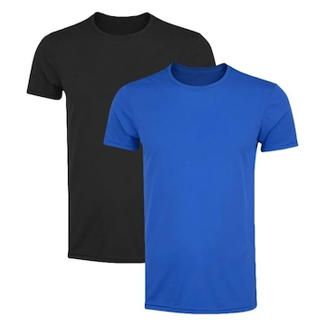 Kit Camisetas PMC Básica - 2 Unidades - Masculina