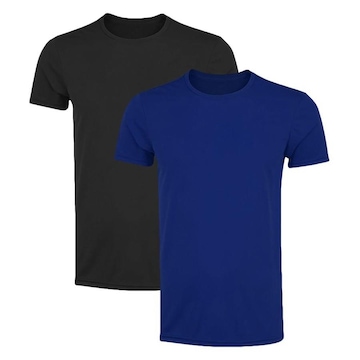 Kit Camisetas PMC Básica - 2 Unidades - Masculina