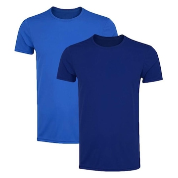 Kit Camisetas PMC Básica - 2 Unidades - Masculina