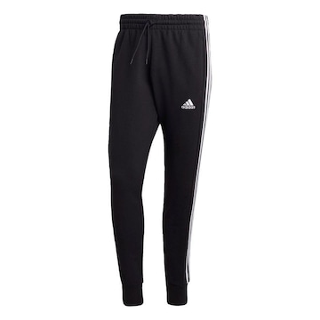 Calça adidas 3 Stripes French Terry com Punho - Masculina