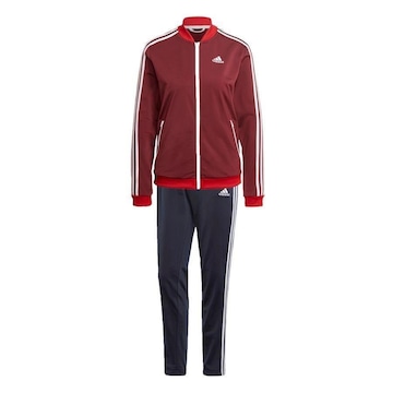 Conjunto de Agasalho adidas Essentials 3 Listras - Feminino