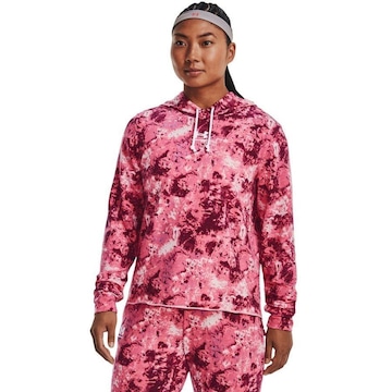 Blusão de Moletom Under Armour Rival Terry Print - Feminino