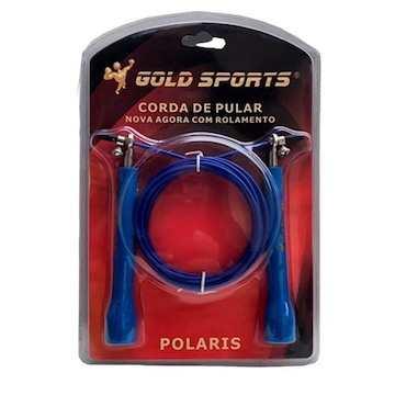 Corda de Pular Gold Sports CrossTrainer Polaris Pro II com Rolamento - 3 mts