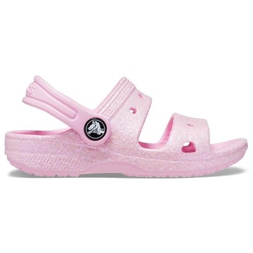 Sandália Crocs Classic Glitter Sandal - Infantil