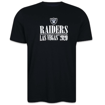 Camiseta New Era NFL Las Vegas Raiders Core Regular - Masculina