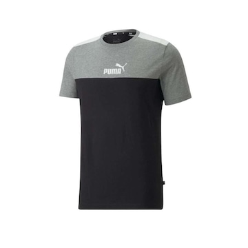 Camiseta Puma Manga Curta Essential Block Tee - Masculina