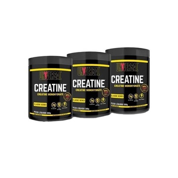 Kit Creatina Universal Nutrition - 200g - 3 Unds