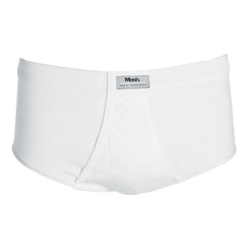 Cueca Slip Mash Algodão Básica Elástico Conforto - Adulto