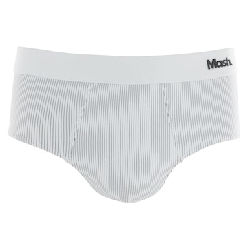 Cueca Slip Mash Risca de Giz Microfibra Elástico - Masculina