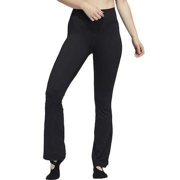 Calça Legging adidas Yoga Studio Flared - Feminina