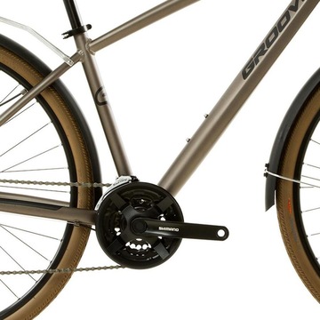 Bicicleta Aro 700C Groove S Md - Freio A Disco - Câmbio Shimano - Quadro 20.5 - 21V - Unissex