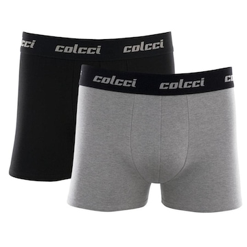 Kit Cueca Boxer Colcci 2 Peças Masculina Algodão com Elástico