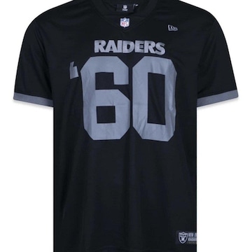 Camisa New Era NFL Las Vegas Raiders Jersey Core - Masculina