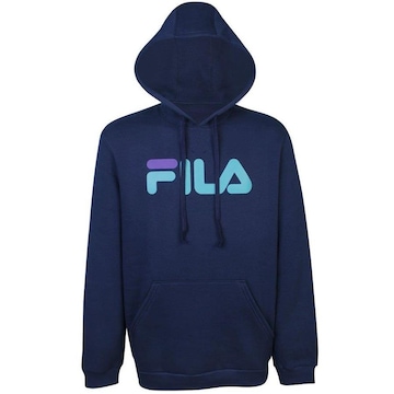 Blusão de Moletom com Capuz Fila Comfort Letter Winter - Masculino