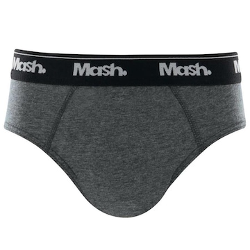 Cueca Slip Mash Algodão Lisa - Infantil