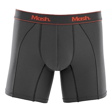 Cueca Boxer Mash Microfibra Active Elástico - Adulto