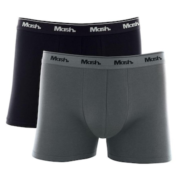 Kit 2 Cueca Mash Boxer Cotton Masculina