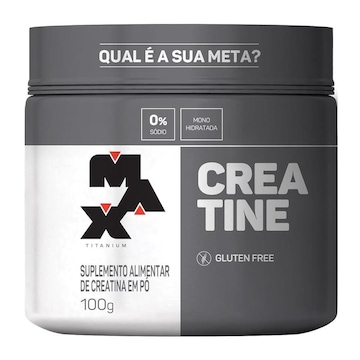 Creatina Mono Hidratada Max Titanium - 100g