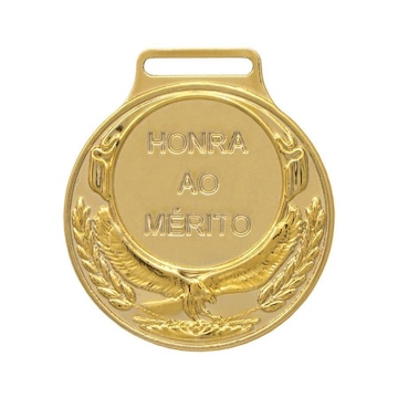 Kit Medalhas Vitória Honra ao Mérito 39000 39MM com Fita - 10 Unidades