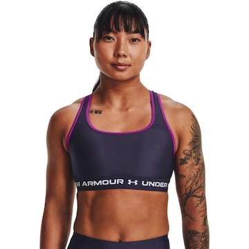 Top Fitness Under Armour Crossback Mid Bra - Feminino