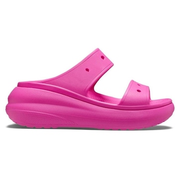 Chinelo Crocs Classic Crush Platform Sandal Juice - Feminino