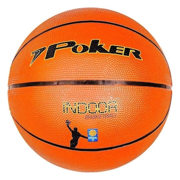 Bola de Basquete Oficial 7.0 Indoor Poker