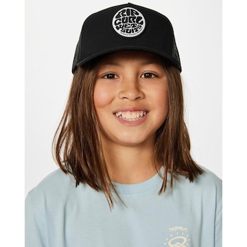 Boné Aba Curva Rip Curl Icons Eco - Trucker - Snapback - Infantil