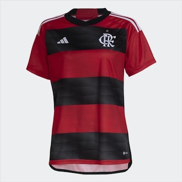 Camisa do Flamengo I 2023 adidas - Feminina