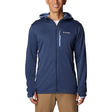 Jaqueta Fleece com Capuz Columbia Park View? - Masculina