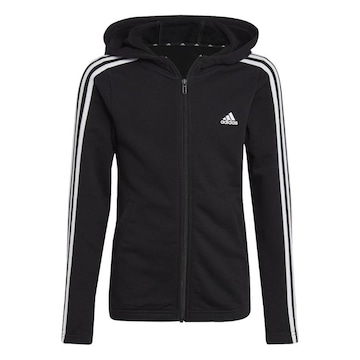 Jaqueta de Moletom com Capuz adidas Essentials 3-Stripes - Infantil