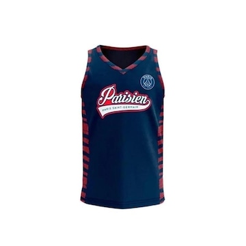 Camiseta Regata do PSG Braziline Lance - Infantil