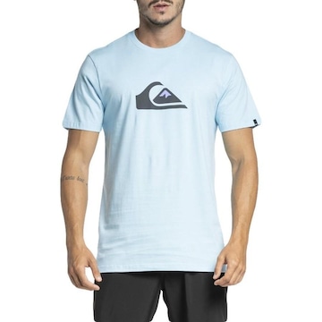 Camiseta Quiksilver Comp Logo Color - Masculina