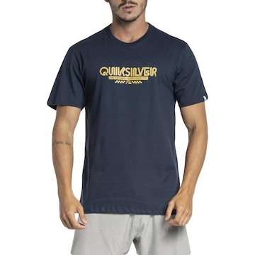 Camiseta Quiksilver Omni Check - Masculina