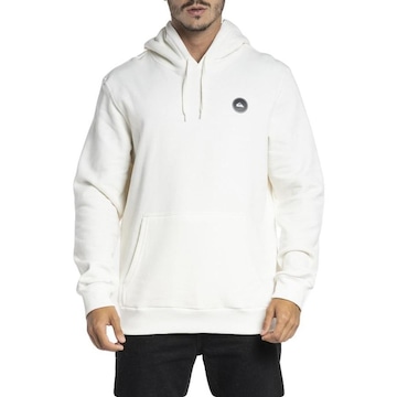 Blusão de Moletom com Capuz Quiksilver Transfer Round - Masculino