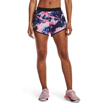 Shorts Under Armour Fly By Anywhere - Feminino
