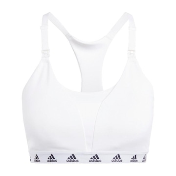 Top Fitness com Bojo adidas Suporte Leve Amamentação - Feminino