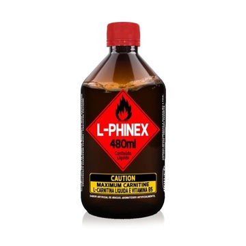 L-Carnitina L-Phinex Power Supplements - Abacaxi - 480ml