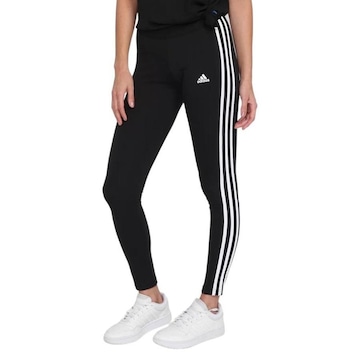 Calça Legging adidas 3 Listras - Feminina