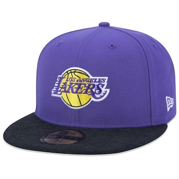 Boné Aba Reta New Era 59fifty NBA Los Angeles Lakers Core Fitted Fitted - Adulto