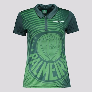 Camisa Polo do Palmeiras Shield Futfanatics - Feminina