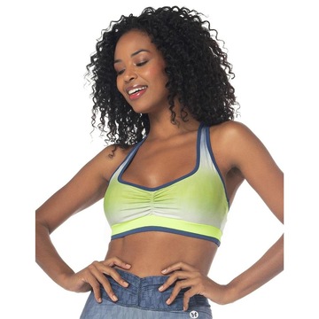 Top Fitness com Bojo Vestem Iris Degrade - Feminino