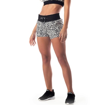 Shorts Vestem Hortência Cheetah - Feminino