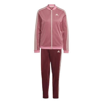 Conjunto de Agasalho adidas Essentials 3 Listras - Feminino