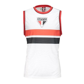 Camiseta Regata do São Paulo Extended Braziline - Masculina