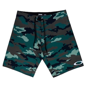 Bermuda Boardshort Oakley Camuflado Novo Modelo - Masculina