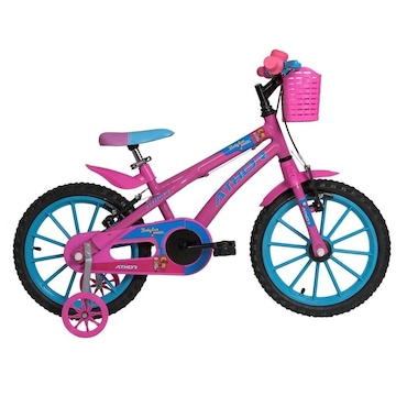 Bicicleta Aro 16 Athor Baby Lux Angel - Freio V-Brake - Marcha Única - Infantil