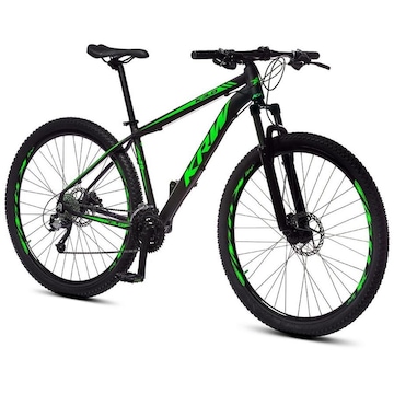 Bicicleta Aro 29 KRW R3 Alumínio - Freio Hidráulico - Câmbio Sunrun - 27 Velocidades - Unissex